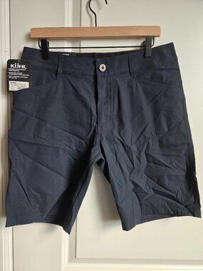 Kuhl Men's Renegade Rock Short 9" Inseam NOCTURNAL BLUE Size 32